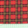 Fabric by the metre - 012 Christmas - Tartan - Red